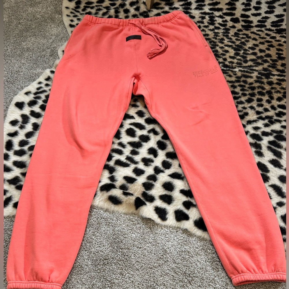 Fear of God Essentials Sweatpants Coral Men XXL